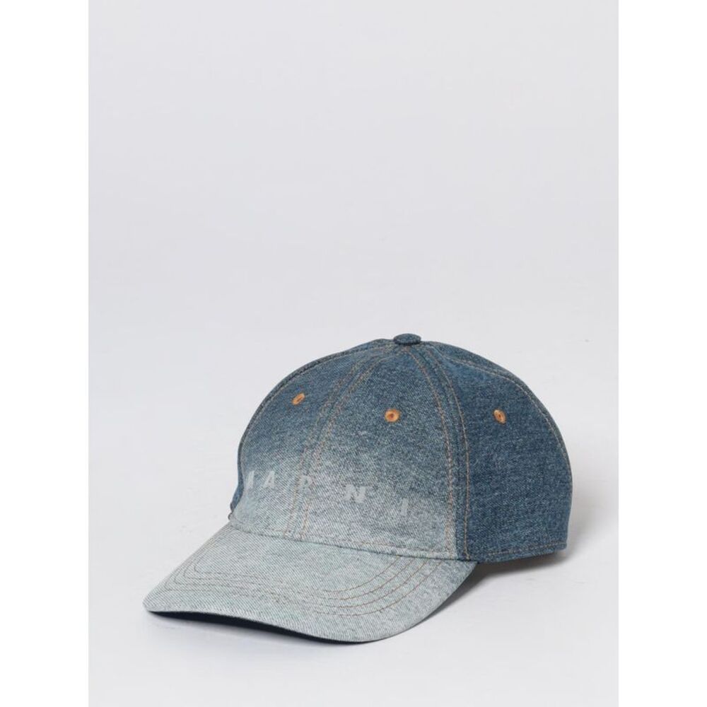 Marni Men Denim Baseball Cap Marni